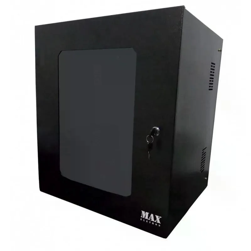 Mini Rack Max Economic 19 Polegadas 12U x 400mm Preto