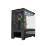 Gabinete Galax Centaurus Black Atx, Frontal Vidro, Sem Fan
