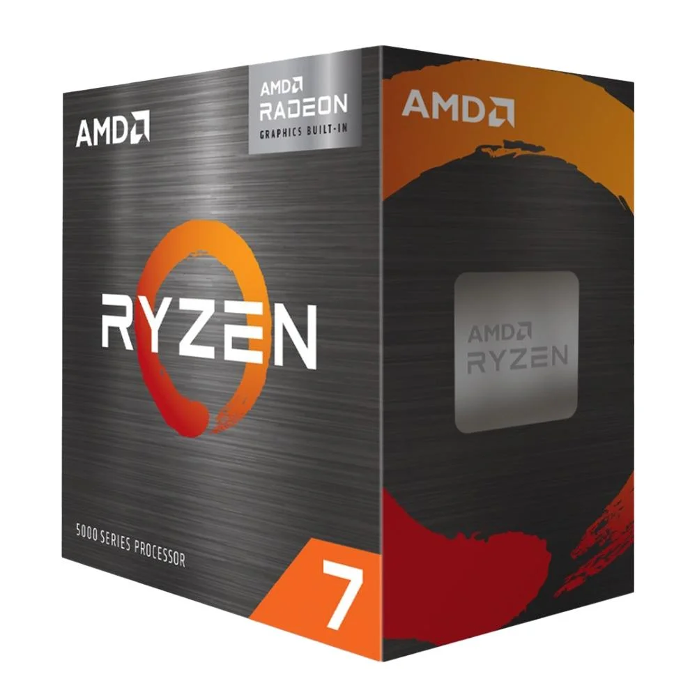 CPU AMD Ryzen 7 5700X3D BOX Processador AMD Ryzen 7 5700 KaBuM