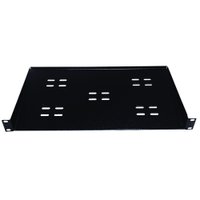 Bandeja Fixa Padrão Para Rack 19 1u 250mm Max Eletron Preta