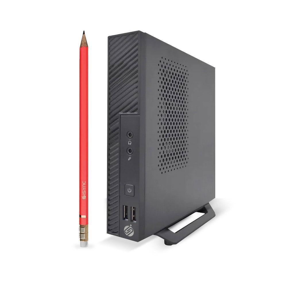 Mini Pc Isync I650m, Intel Core I5-6500 3.2 GHZ, 16GB, DDR4, 128GB SSD, Wifi, Thin Mini Itx, Windows 10 em Campinas - foto 4