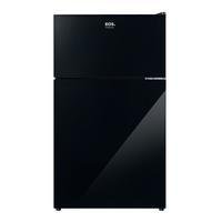 Frigobar Eos, 88 Litros, Duplex, Com Porta De Vidro, Preto, 110v - Efb140v