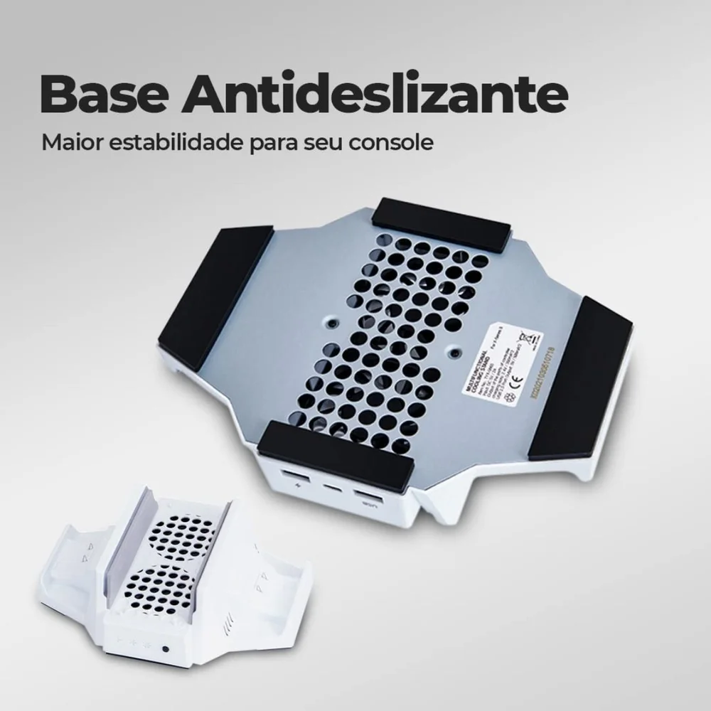 Base Dobe Cooler Xbox Series S Carregador Controle Bateria 800mah