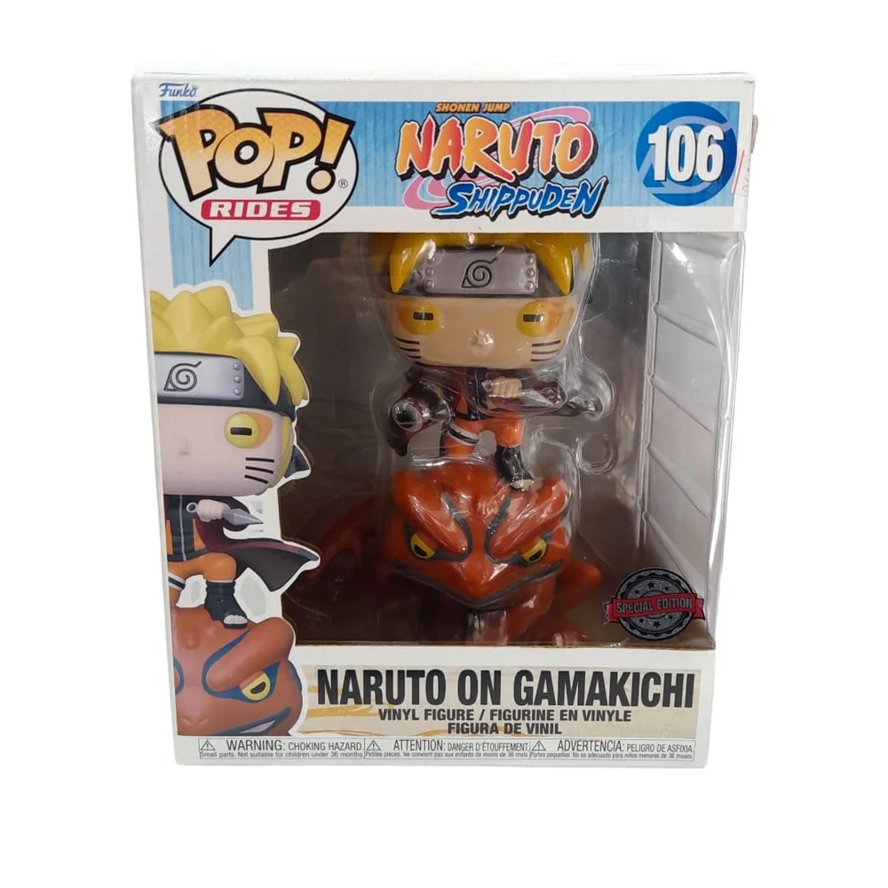 Funko POP! #106 - Naruto On Gamakichi - Naruto