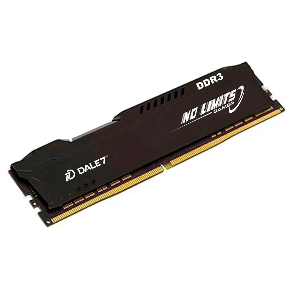 Memória Gamer Dale7 No Limits, 4GB, 1333Mhz, DDR3, Desktop, Preto Memória Gamer Dale7 No Limits, 4GB, 1333Mhz, DDR3, Desktop, Preto