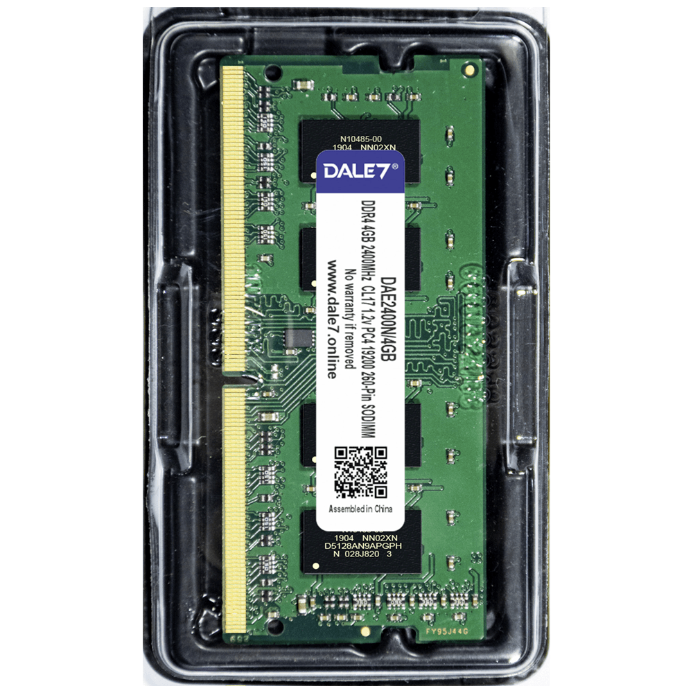 Memória Dale7 4GB 2400 Mhz DDR4 Notebook KaBuM