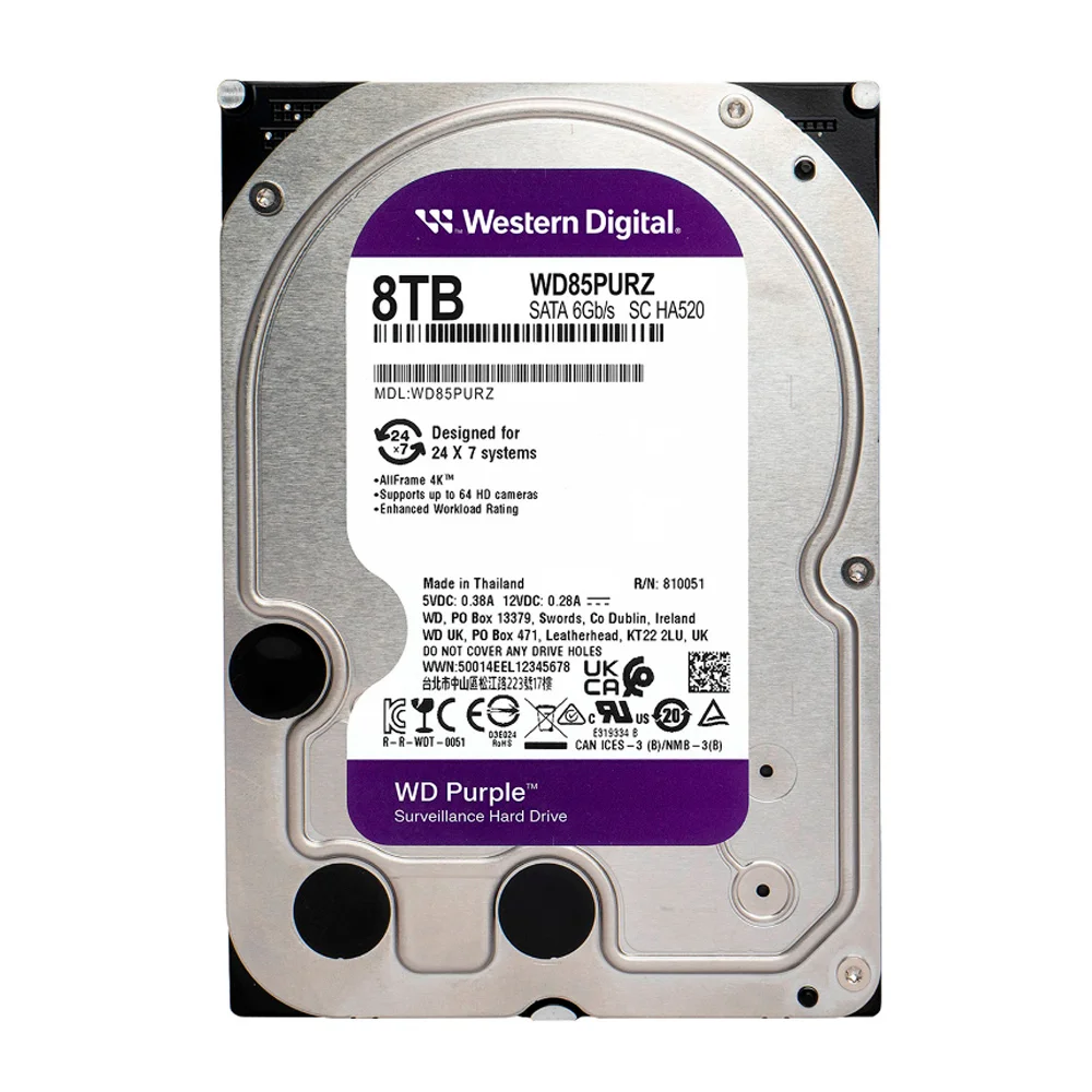 Hd Wd Purple Surveillance 8tb KaBuM