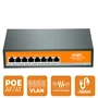 Switch Poe 10/100/1000 Haiz, 08 Portas Gigabit + 02 Uplink - Hz-1008gbpoe