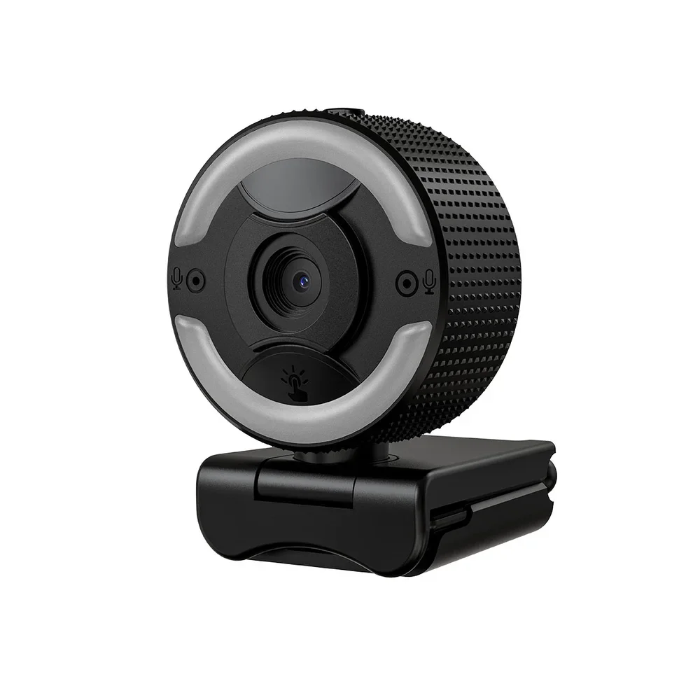 Webcam Redragon Gw910 Oneshot, FULL HD, 30 Fps, Microfone Integrado, Preto