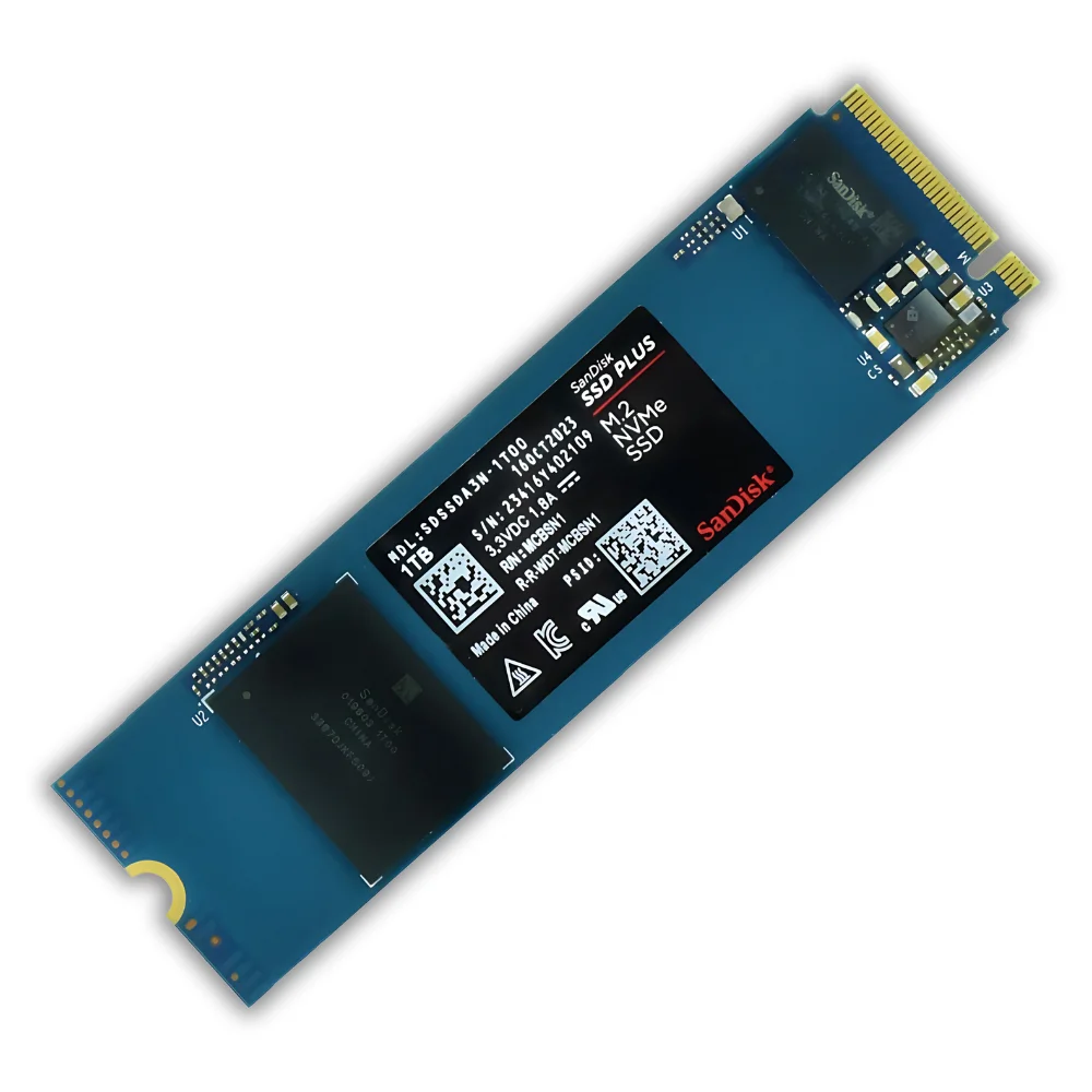 内蔵型SSD SanDisk SSD PLUS 1TB M.2 GEN3 NVMe SSD SSD M2 Sandisk Plus KaBuM