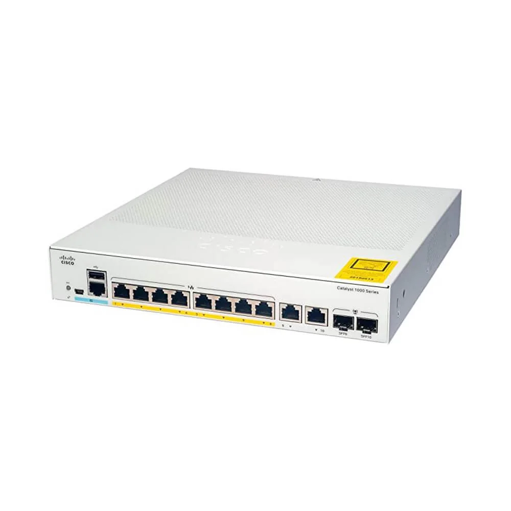Switch 8 Portas Cisco 101001000 KaBuM