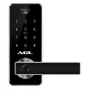 Fechadura Digital Agl H11, Biometria, Senha, Cartao, Chave, Preto