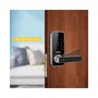 Fechadura Digital Agl H11, Biometria, Senha, Cartao, Chave, Preto