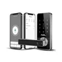 Fechadura Digital Agl H11, Biometria, Senha, Cartao, Chave, Preto