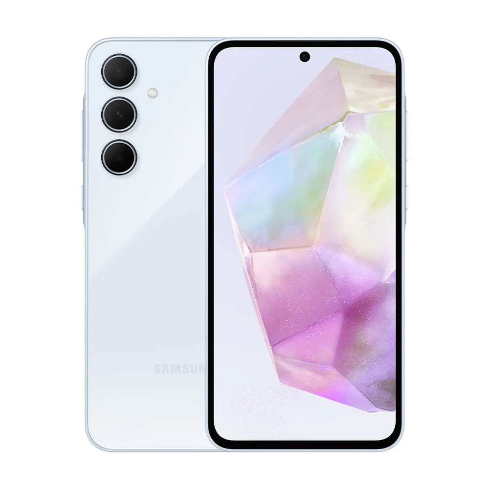 Celular Samsung Galaxy A35 5g, Câmera Tripla Até 50mp, Tela 6.6”, 128GB, Azul Claro