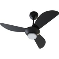 Ventilador  Ventisol Mistral, De Teto, 3 Pás, Preto, Bivolt