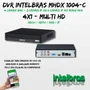 Kit 3 Cameras Segurança Intelbras Full Color Vhd 1120b Dvr 4ch Full C/ Hd 500gb .