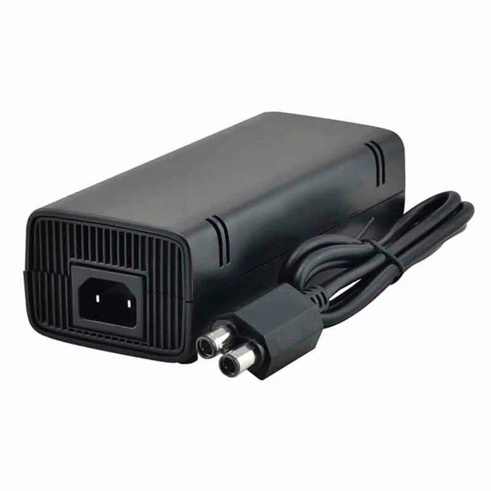 Fonte Alimentação XBOX 360 Slim Bivolt 135w 2 Pinos Fonte Alimentação XBOX 360 Slim Bivolt 135w 2 Pinos