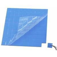 Thermal Pad Almofada Térmica Dissipador Esp 0.5mm - 100 Unidades De 1cm