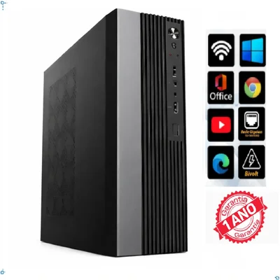 Mini PC Cpu Desktop Intel Core I7 8GB RAM KaBuM