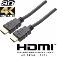 Cabo Exbom HDMI 4k 2.0 Gold 3,0m