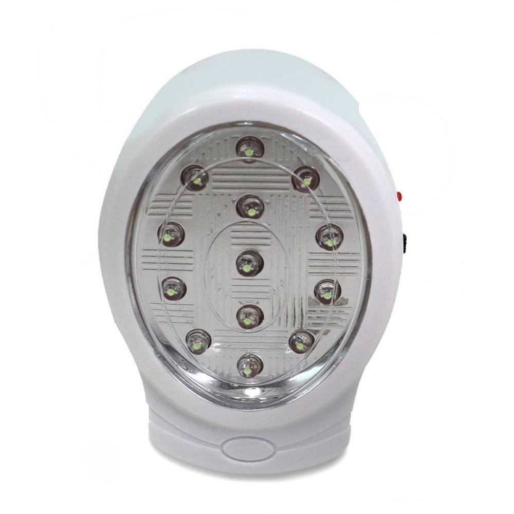 Lanterna Led De Emergência | Tomada Padrão Brasileiro Kg-913 | Bateria Interna Bivolt Lanterna Led De Emergência | Tomada Padrão Brasileiro Kg-913 | Bateria Interna Bivolt