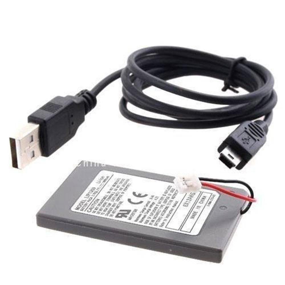 Kit C/ 2 Baterias Recarregáveis 1800mah Para Controle Playstation 3 Ps3 Lip1359 + Cabo Carregador Usb Kit C/ 2 Baterias Recarregáveis 1800mah Para Controle Playstation 3 Ps3 Lip1359 + Cabo Carregador Usb