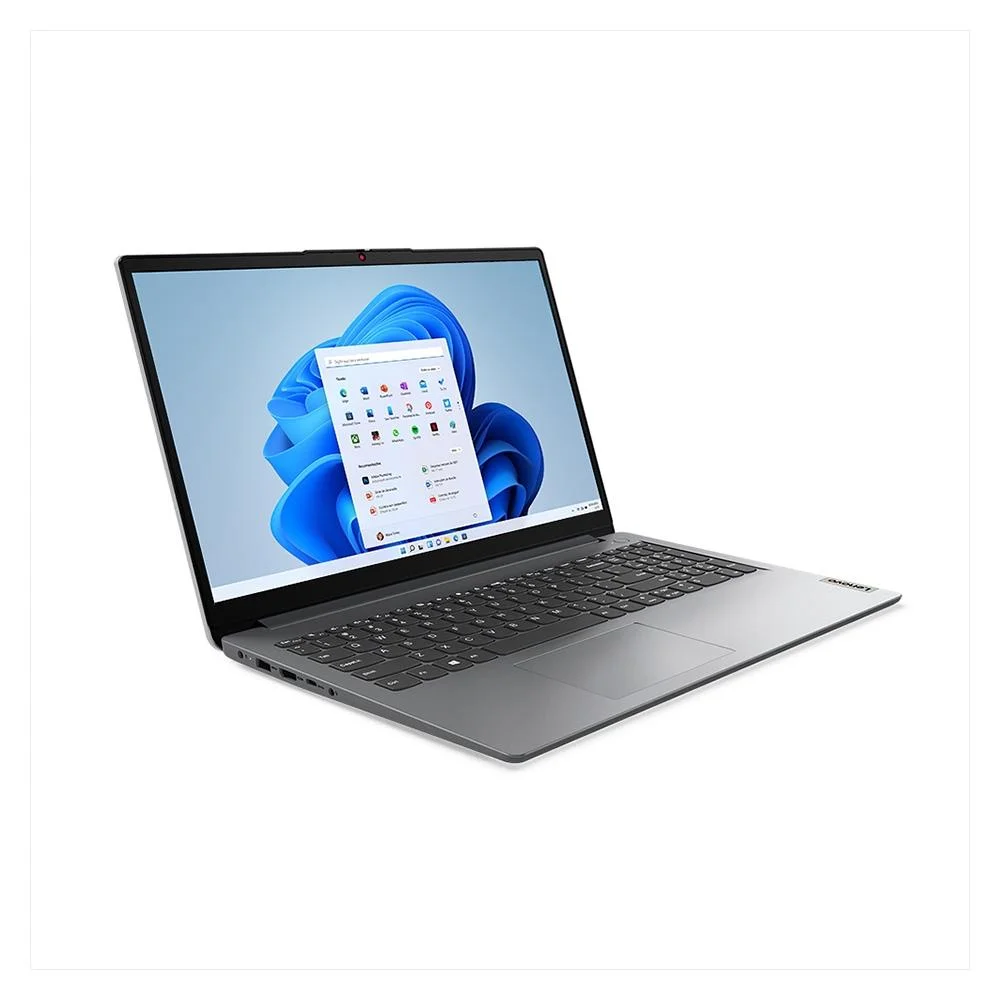 Notebook Lenovo Ideapad 1i, Intel Core i3-1215u, 4GB RAM, SSD 256GB, Tela 15.6" HD Antirreflexo, Windows 11 Home - 15iau7