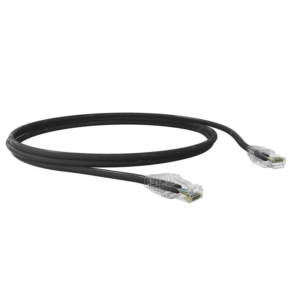 Patch Cord U/UTP Cat.5e CMX 0.5m Preto