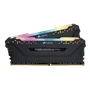 Kit de memória VENGEANCE RGB PRO 32 GB (2 x 16 GB) DDR4 DRAM 3200 MHz C16 TUF Gaming Edition — Preto - CMW32GX4M2E3200C16