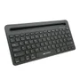 Teclado C3tech Multi-device Rc/bt K-bt100bk S/fio Teclas Baixas - Preto