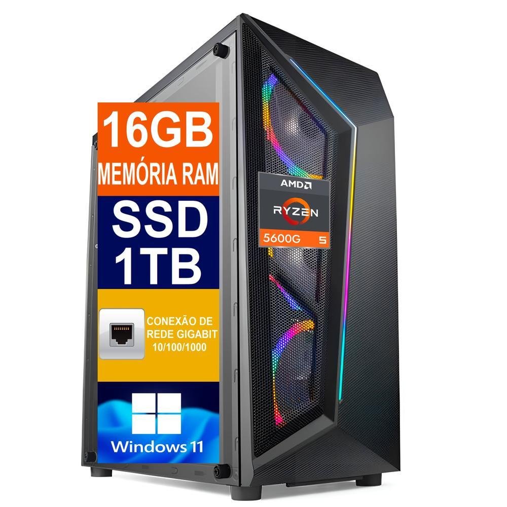 Windowsデスクトップ Ryzen5 5600G / RAM 16GB / SSD 1TB Amazon.co.jp: NEWLEAGUE ゲーミングデスクトップパソコン 特選