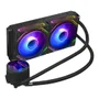 Water Cooler Gamer K-mex Wac7 Infinite Space, 240mm, ARGB - Wac7f12qftdab0x