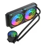 Water Cooler Gamer K-mex Wac7 Infinite Space, 240mm, ARGB - Wac7f12qftdab0x
