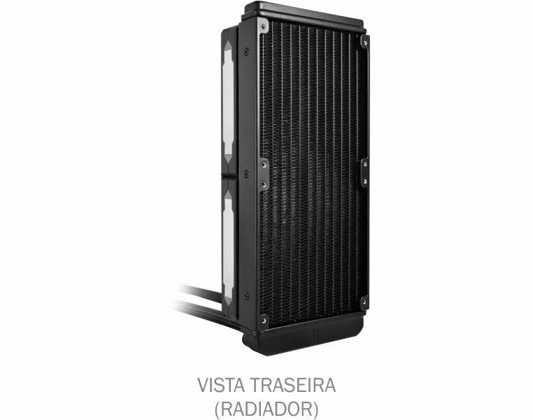 Water Cooler Gamer K-mex Wac7 Infinite Space, 240mm, ARGB - Wac7f12qftdab0x