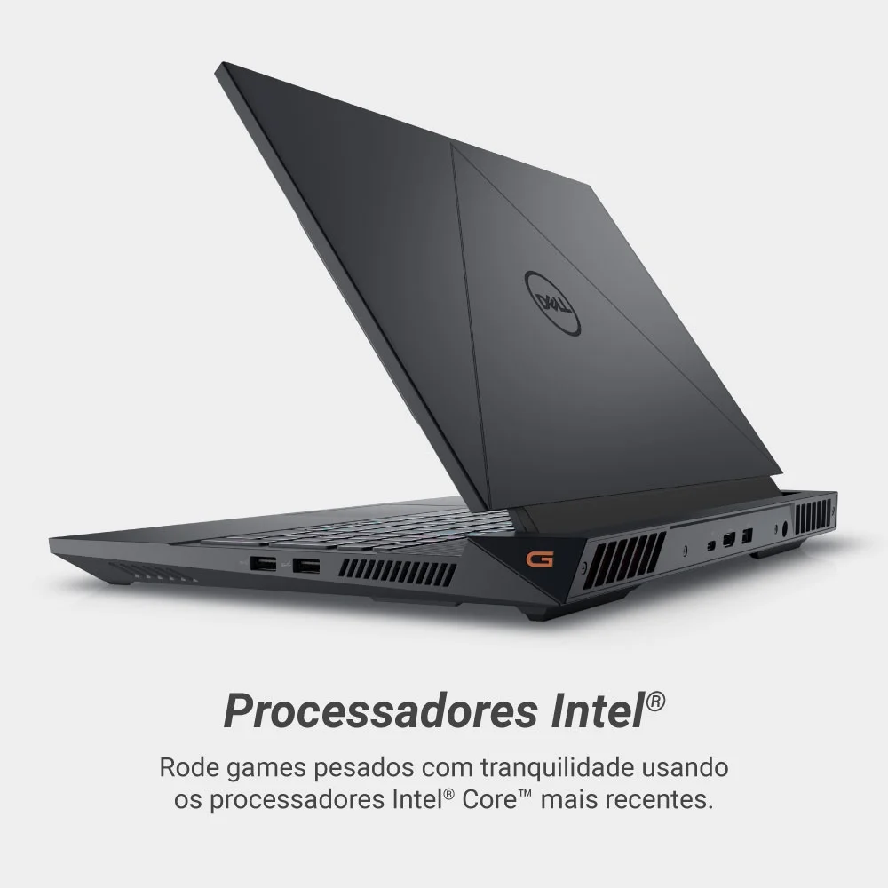 Notebook Gamer Dell G15, Intel Core i7 13ª Geração, 16GB, Nvidia RTX 4050, SSD 1TB, Tela 15.6" Full HD, Windows 11 - G15-I1300-M75p Notebook Gamer Dell G15, Intel Core i7 13ª Geração, 16GB, Nvidia RTX 4050, SSD 1TB, Tela 15.6" Full HD, Windows 11 - G15-I1300-M75p