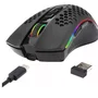Mouse Gamer Recarregável RGB Sem Fio 16000 Dpi Redragon Storm Pro M808-ks