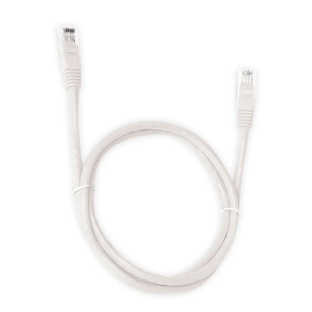 Cabo De Rede Plus Cable Patch Cord Cat6e Rj45 5 Metros Branco - PC-eth6u50wh