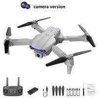E99 Pro Drone Tamanho Profissional Com Câmera 4k Para Gravação E Fotos, Wi-fi E Acessórios Incluídos Cor:cinza