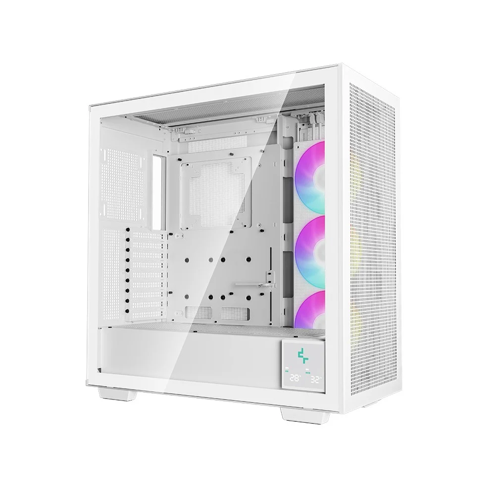 Gabinete Gamer Deepcool Morpheus White Full Tower Com 3 Fans - R-morpheus-whapa1-g-1 Gabinete Gamer Deepcool Morpheus White Full Tower Com 3 Fans - R-morpheus-whapa1-g-1