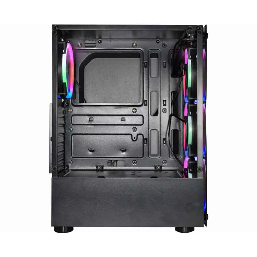 Gabinete Gamer K-mex Elite Multicolor Cg-10w5, Mid Tower, Sem Fonte - Cg10w5rh001cb0x Gabinete Gamer K-mex Elite Multicolor Cg-10w5, Mid Tower, Sem Fonte - Cg10w5rh001cb0x