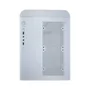 Gabinete Gamer K-mex Aqua Curva Cg-w1ag Branco Mid Tower Vidro Temperado M-atx White - Cgw1agrh002cb0x