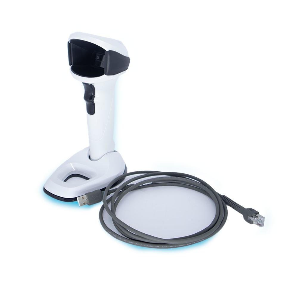 Leitor De Código De Barras Zebra Ds9908 2d Qr Code Branco Leitor De Código De Barras Zebra Ds9908 2d Qr Code Branco