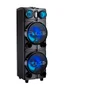 Caixa De Som Multi Storm 2  12"pol Bleutooth LED Rádio Fm Tws -1500w