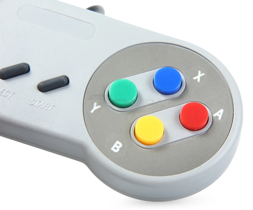 Controle Para Super Nintendo Joystick Snes - Botão Colorido Controle Para Super Nintendo Joystick Snes - Botão Colorido