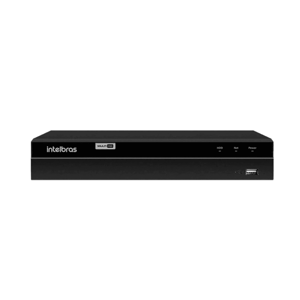 Dvr Intelbras 8 Canais Mhdx 1208 Com Hd De 6tb Instalado