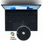 Notebook Positivo Vision R15 Amd® Ryzen 5-5500u WINDOWS 11 Home 16gb Ram 512gb SSD 15.6” Ips Full Hd Tecla Copilot - Preto
