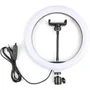 Iluminador LED Ring Light 10, Com Suporte Smartphone e Tripé, Controle De Luz, USB - Or-pl10