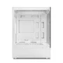 Gabinete Gamer Gbt X500mw, Frente E Lateral Em Vidro Temperado, Com 3 Fans Rainbow, Branco