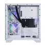 Gabinete Gamer Bluecase Bg-052w Soul Pro - Lateral E Frontal Em Vidro - Usb 3.0 - 3 Coolers Inclusos